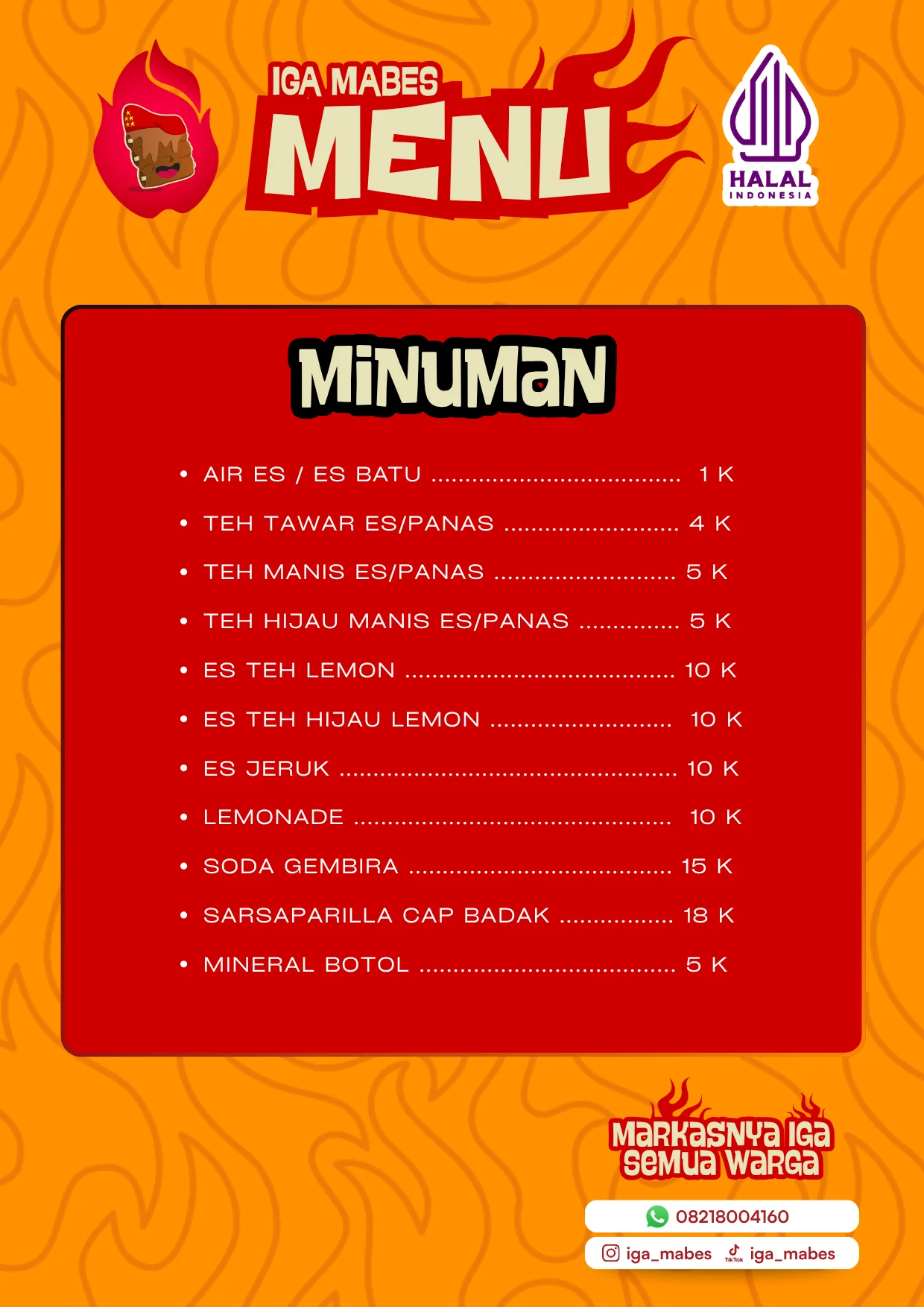 Menu Iga Bakar Mabes 2